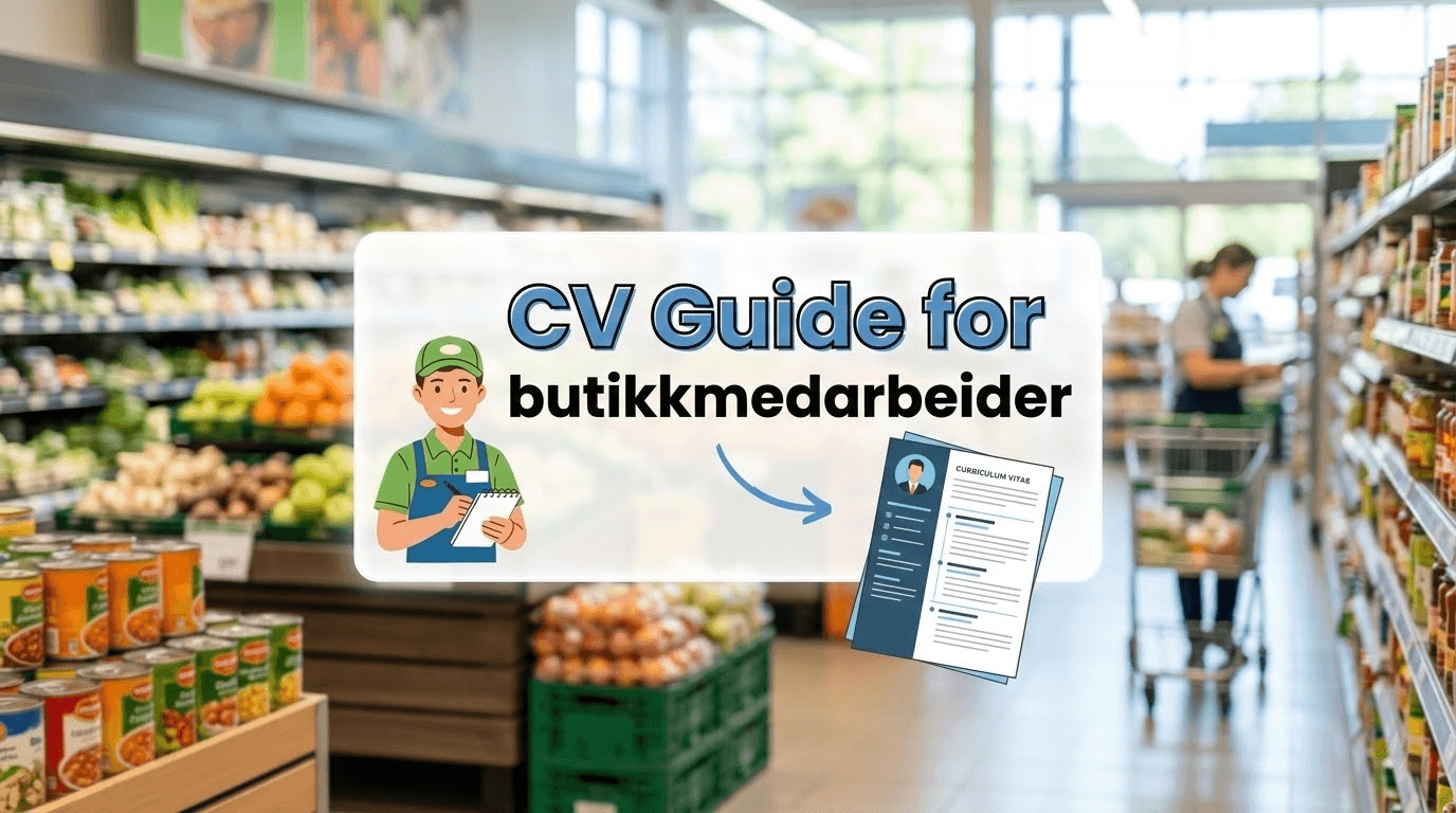 CV Guide for Butikkmedarbeider: Skriv den beste søknaden